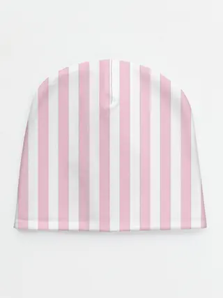 Детская шапка / Розовые линии