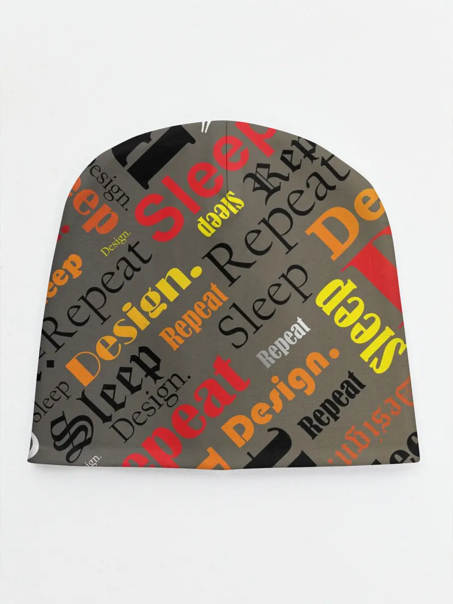 Детская шапка / Буквы-надписи