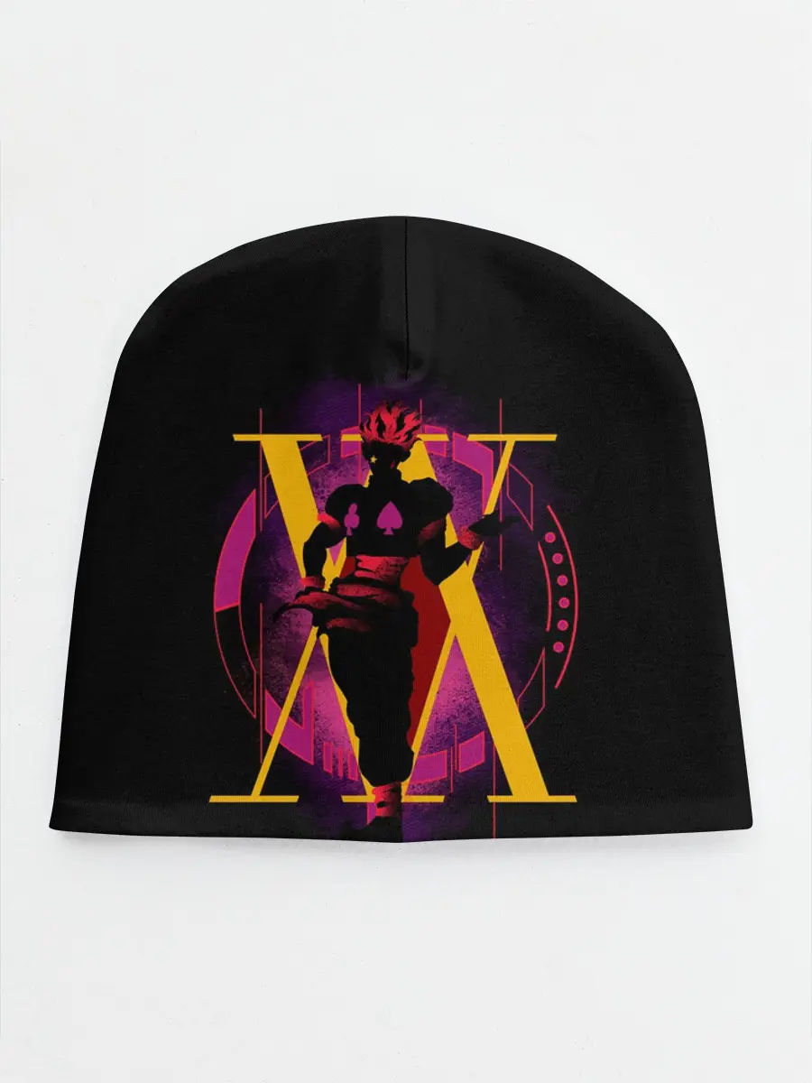 Детская шапка / HH желтый на розовом