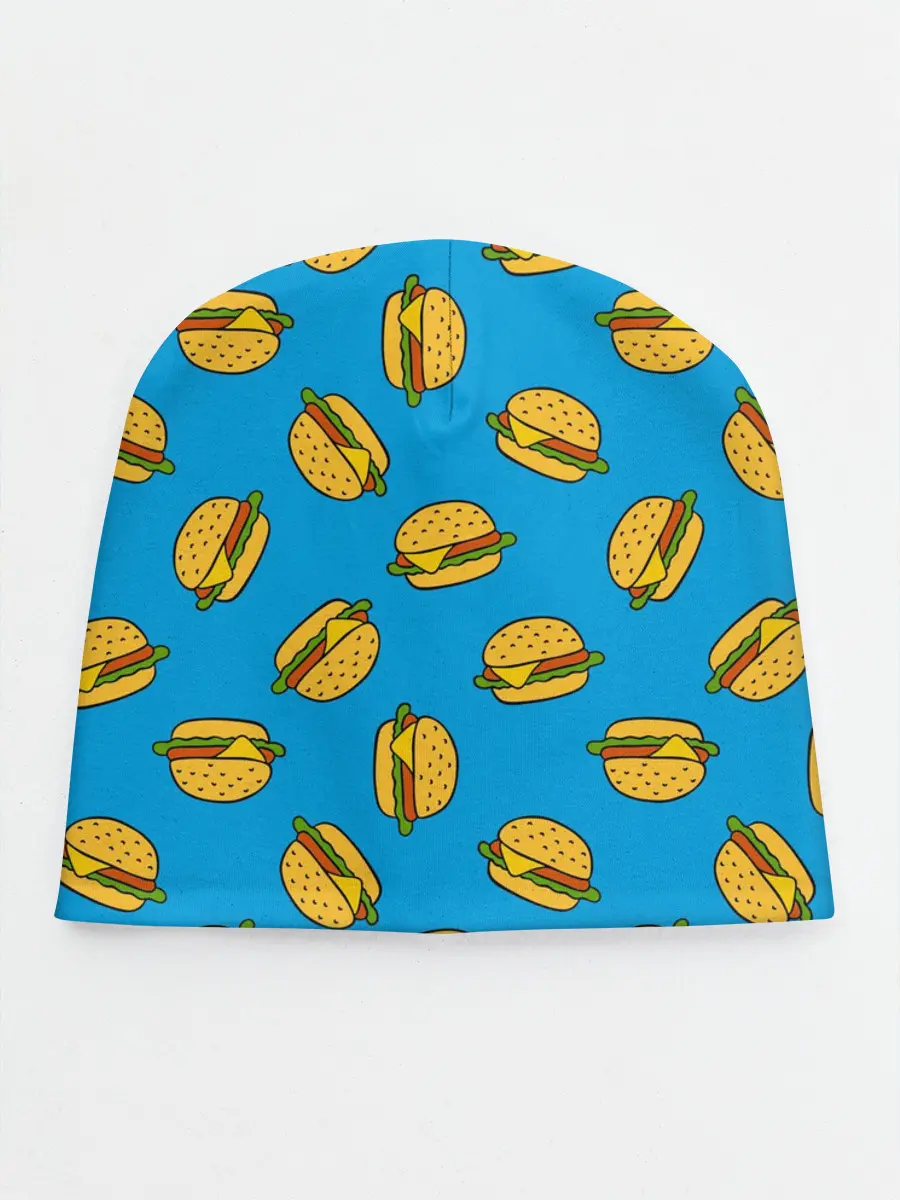 Детская шапка / БУРГЕРЫ