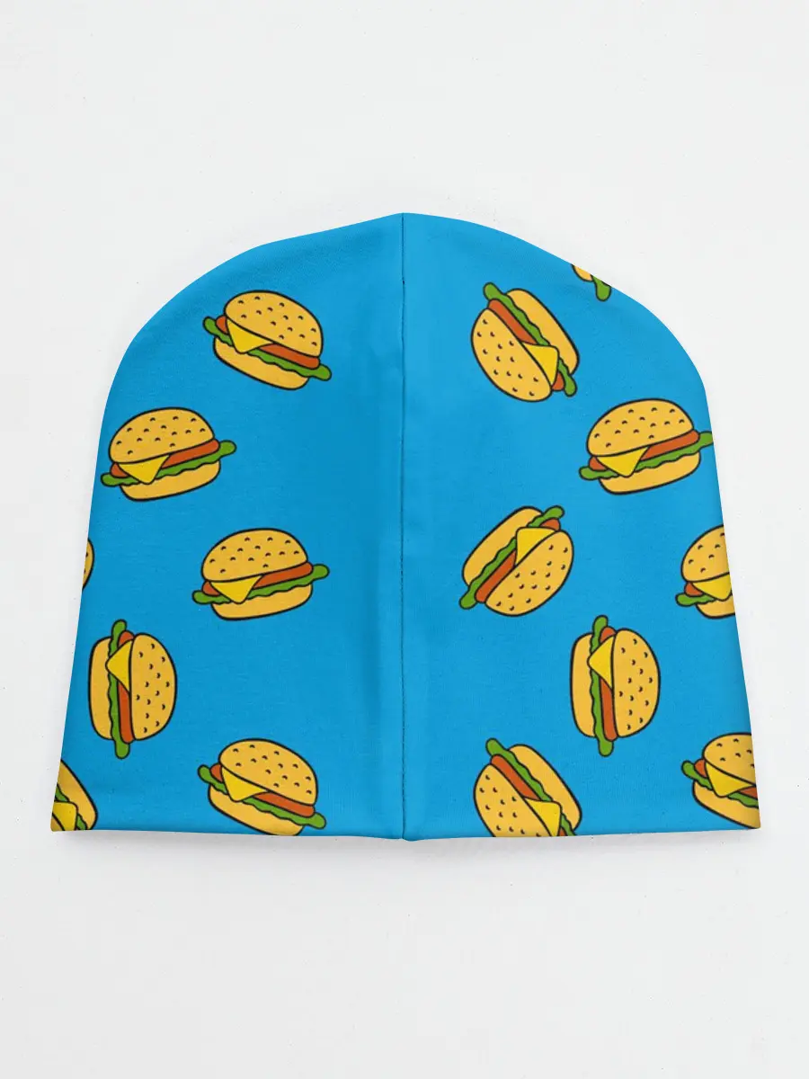 Детская шапка / БУРГЕРЫ