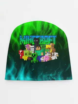 Детская шапка / Minecraft | Майнкрафт