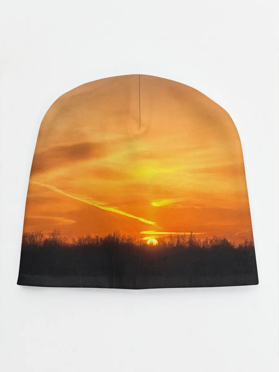Детская шапка / Закат