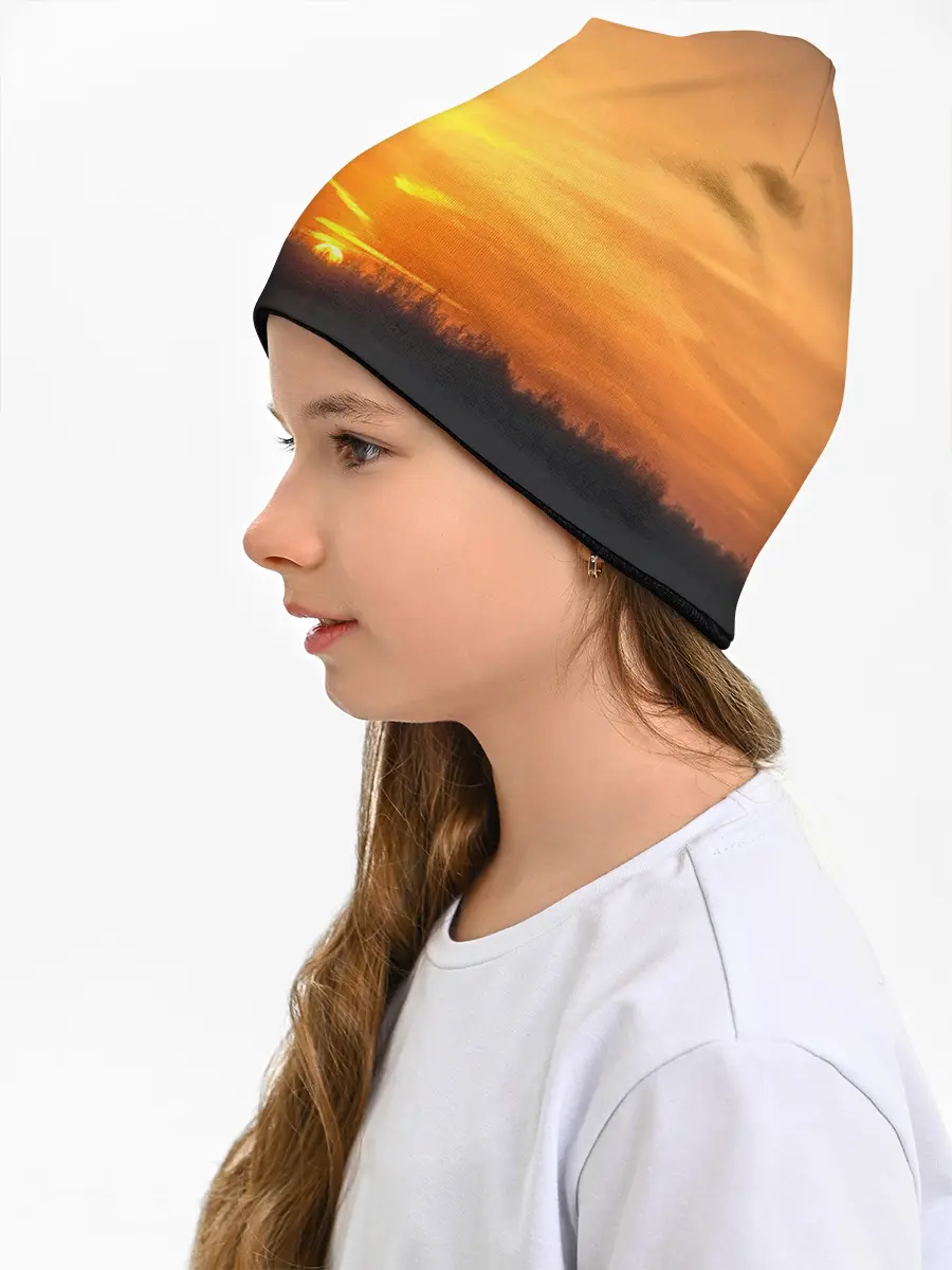 Детская шапка / Закат