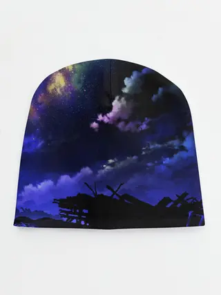 Детская шапка / Ночной закат
