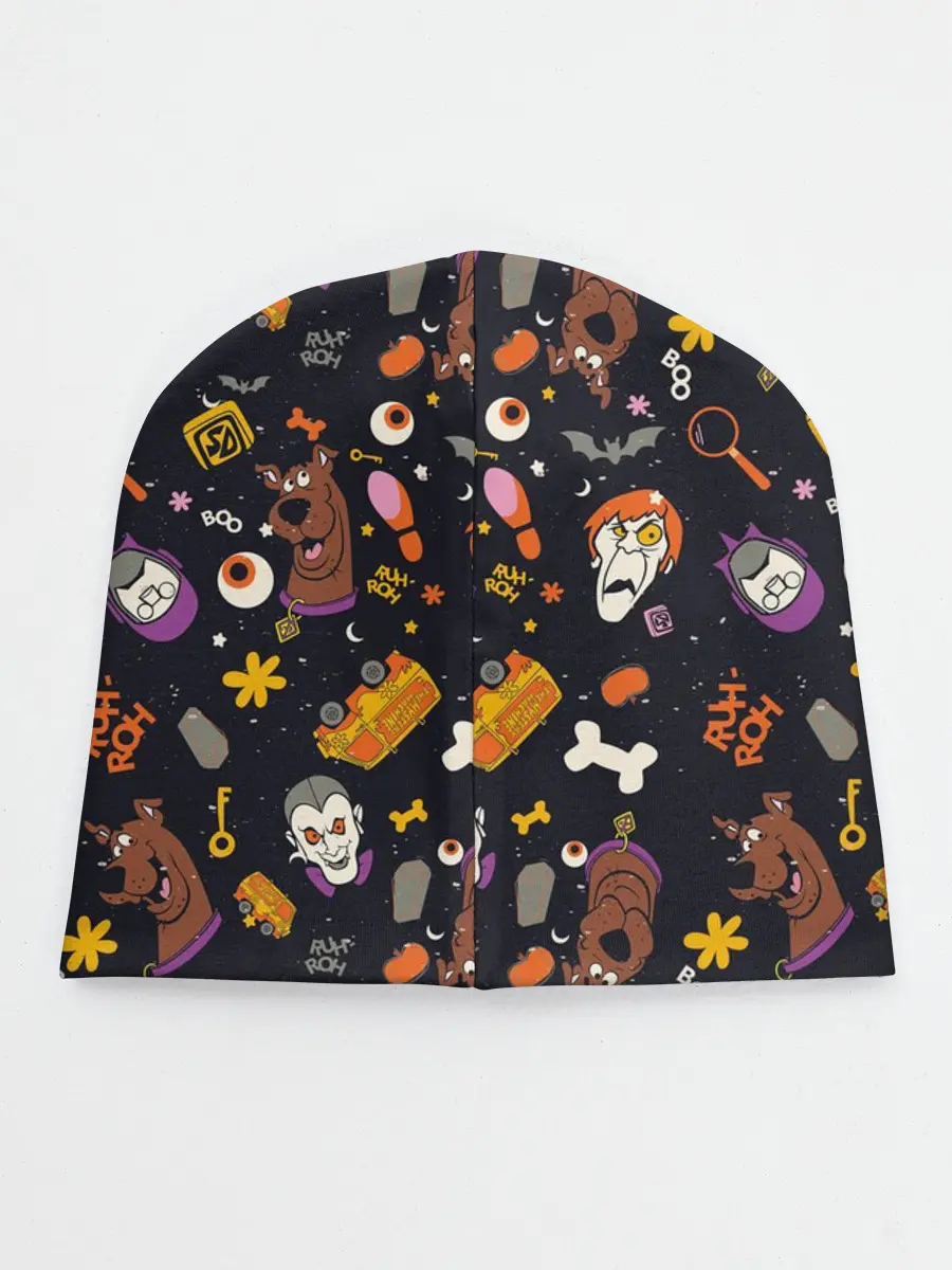 Детская шапка / Скуби-Ду Хэллоуин паттерн