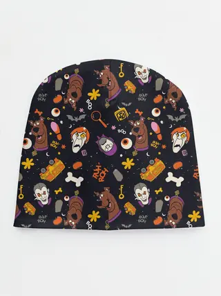 Детская шапка / Скуби-Ду Хэллоуин паттерн