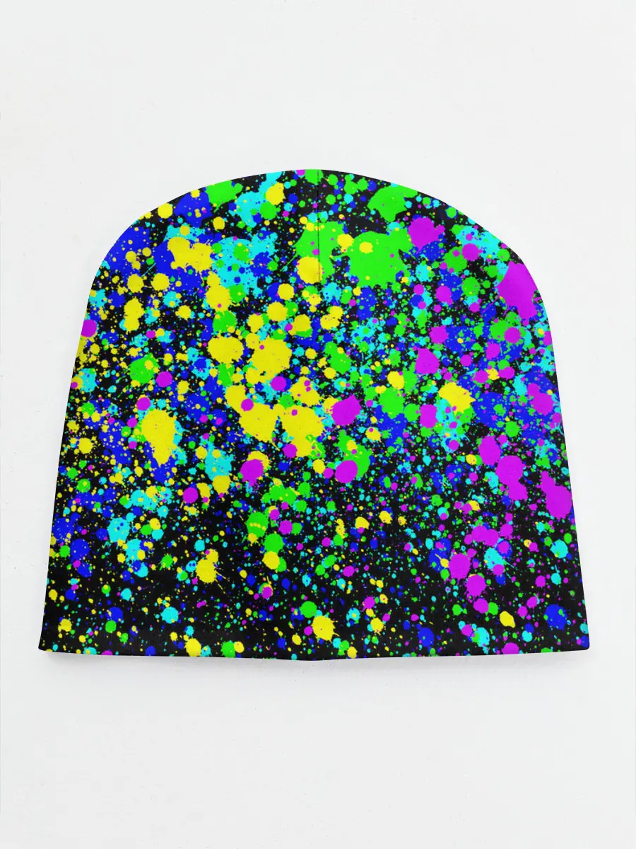 Детская шапка / Неоновые краски лета
