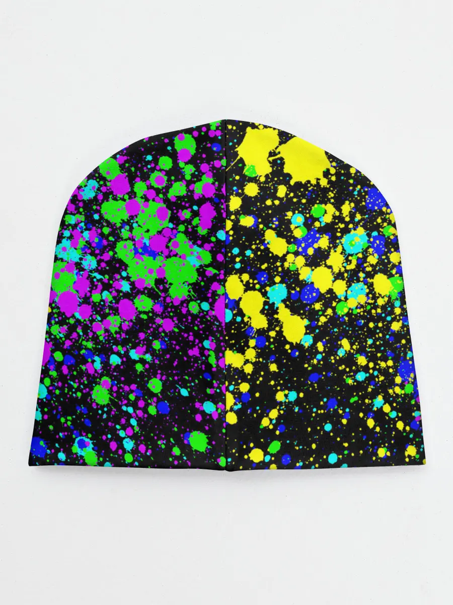 Детская шапка / Неоновые краски лета