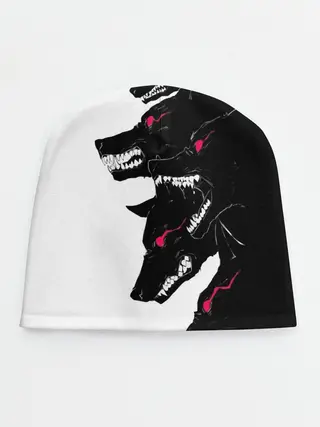 Детская шапка / Волки