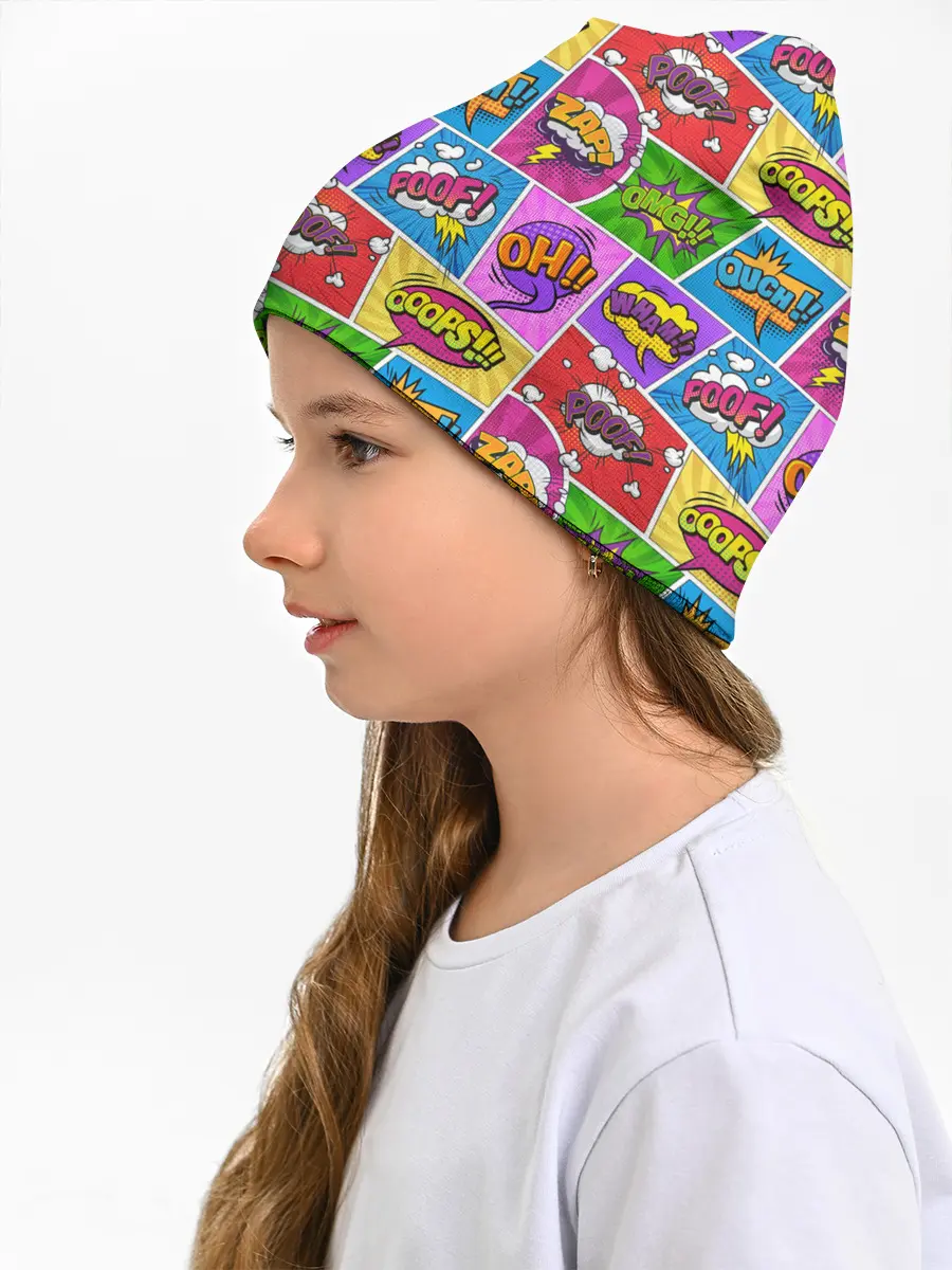 Детская шапка / Pop art