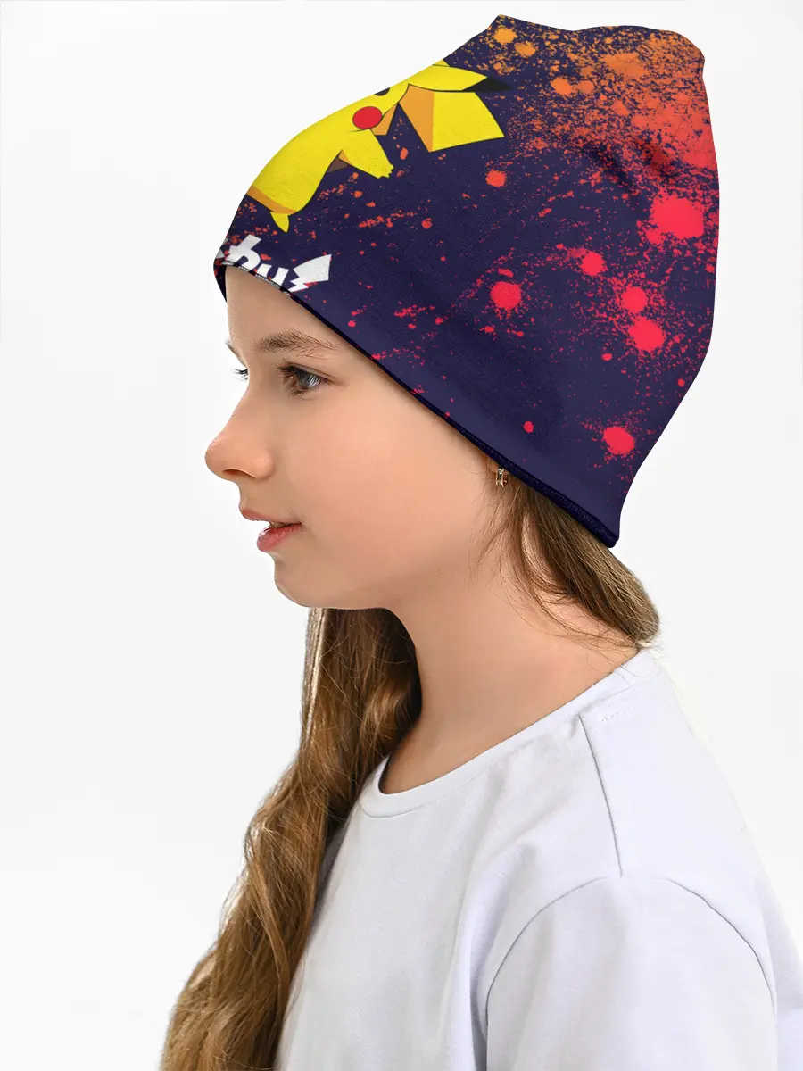 Детская шапка / ПИКАЧУ / PIKACHU