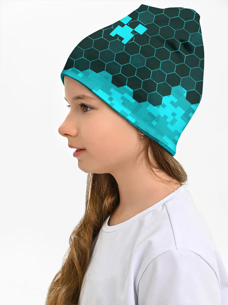 Детская шапка / MINECRAFT / МАЙНКРАФТ