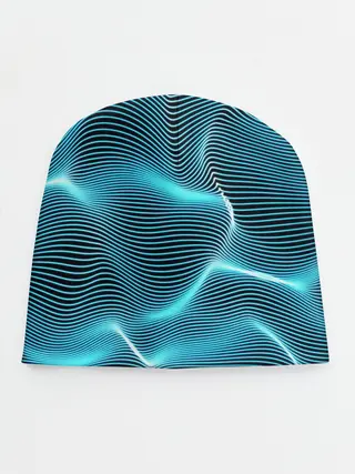 Детская шапка / Neon lines