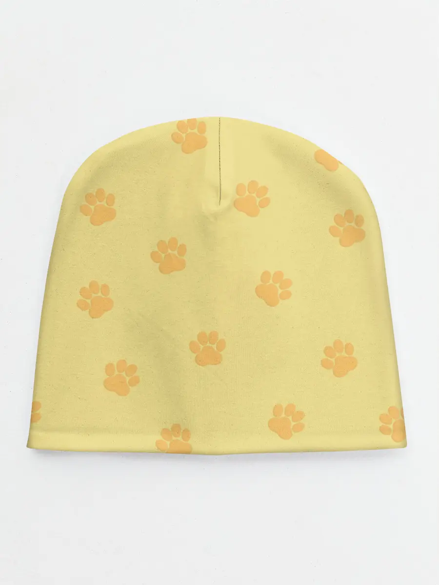 Детская шапка / Кошачьи следы