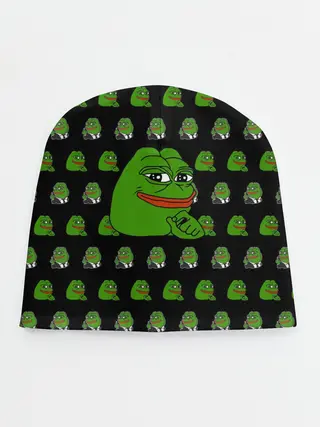 Детская шапка / Frog Pepe