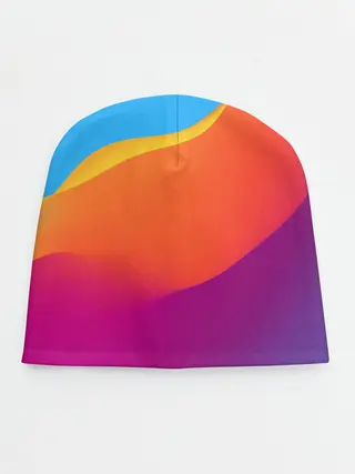 Детская шапка / ТЕКСТУРА ГРАДИЕНТА