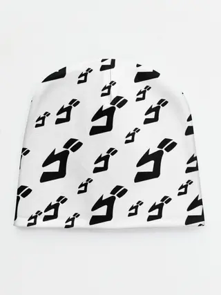 Детская шапка / JOJO PATTERN BW