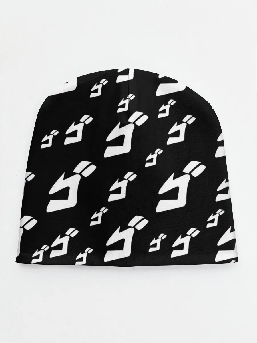 Детская шапка / Паттерн ДжоДжо ЧБ