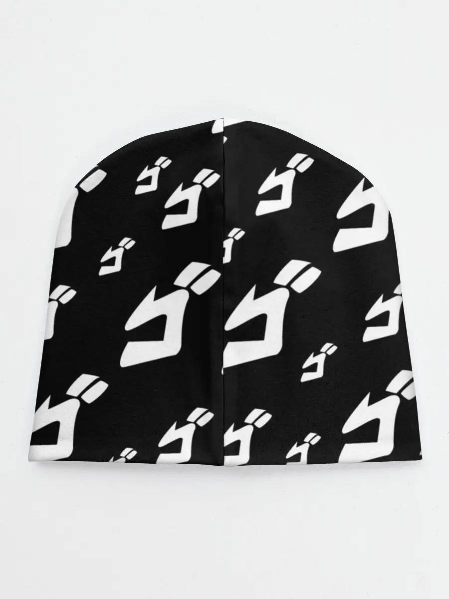 Детская шапка / Паттерн ДжоДжо ЧБ