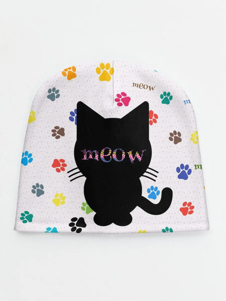 Детская шапка / Meow