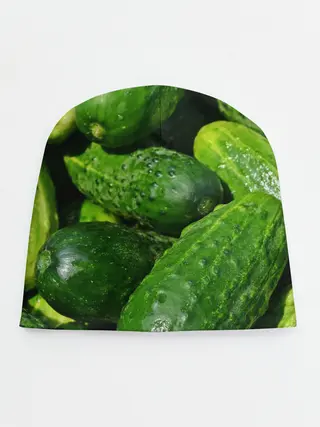 Детская шапка / Огурцы