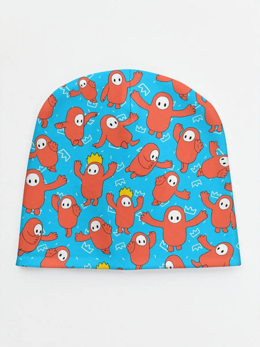 Детская шапка / Fall guys red