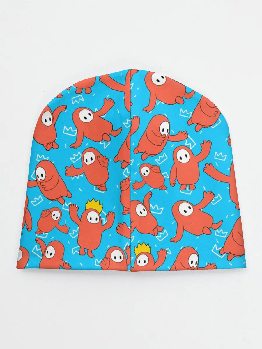 Детская шапка / Fall guys red