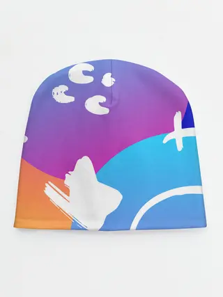 Детская шапка / Градация цвета