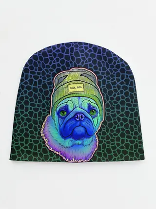 Детская шапка / Мопс