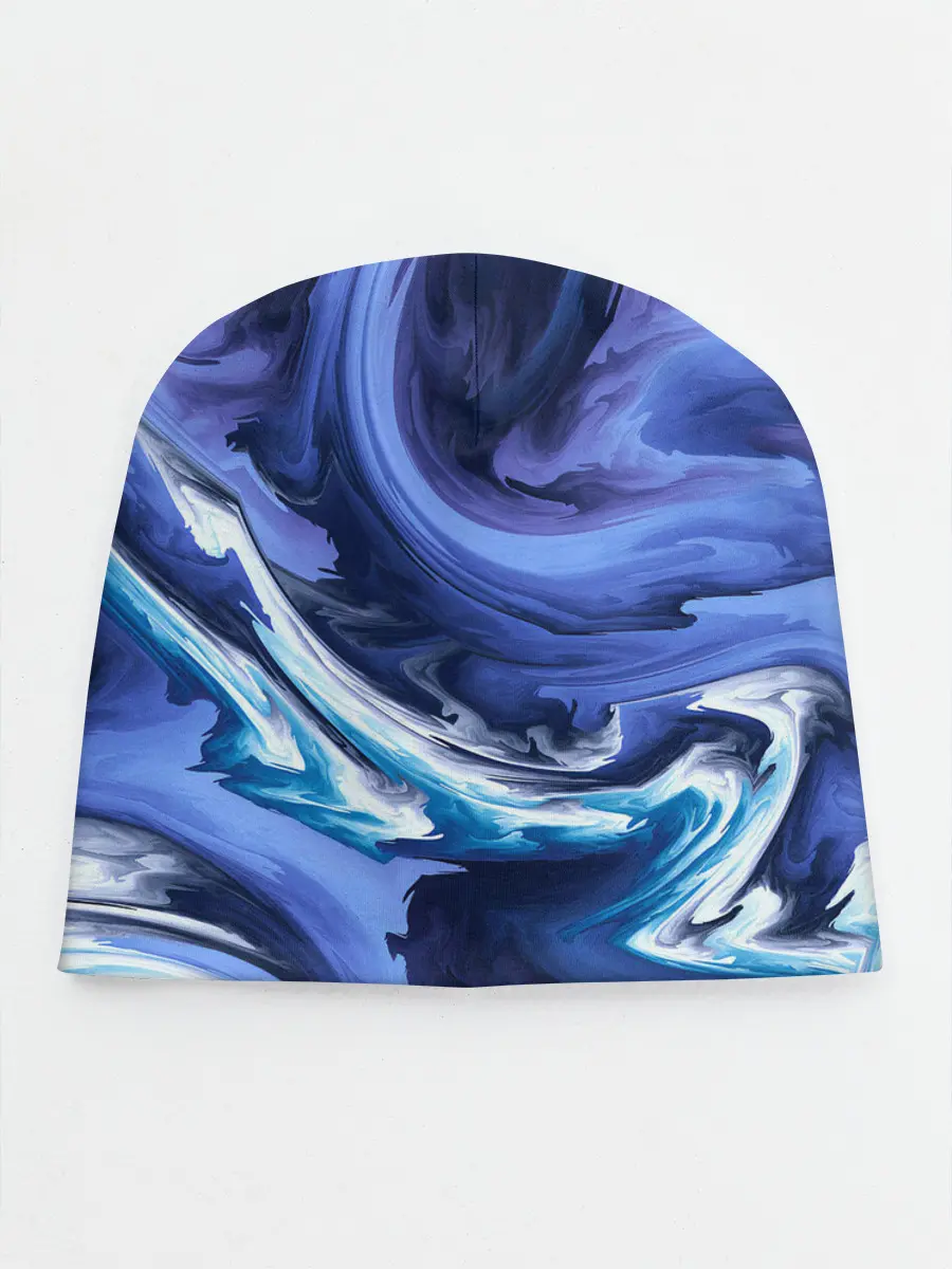 Детская шапка / Абстрактные волны