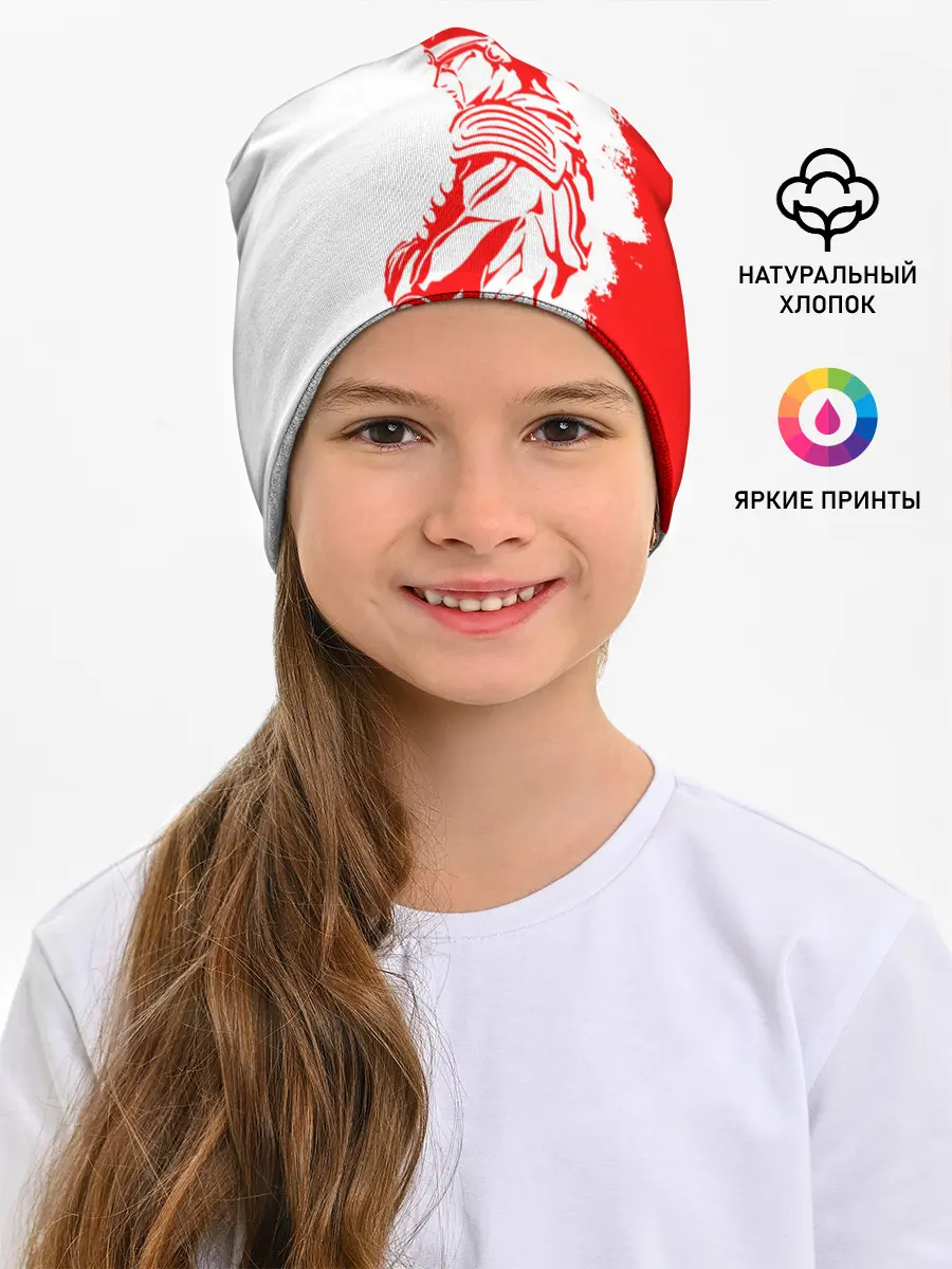 Детская шапка / Хамон красный