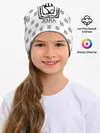 Детская шапка / Лого джоджо белый