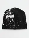 Детская шапка / Хамон белые брызни