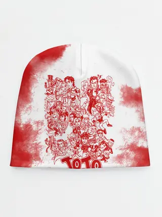 Детская шапка / Джоджо герои красный дым