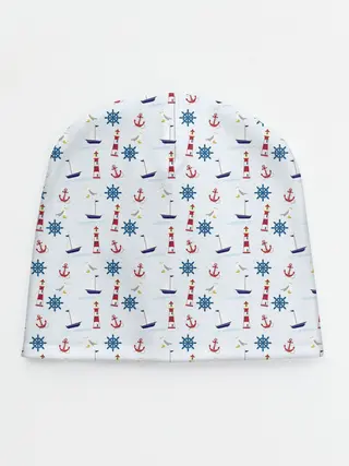 Детская шапка / Кораблики да маяки