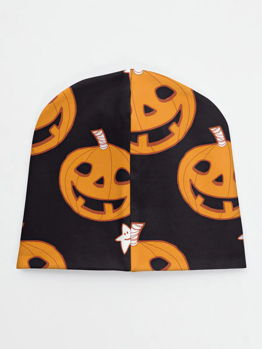 Детская шапка / Весёлые тыквы