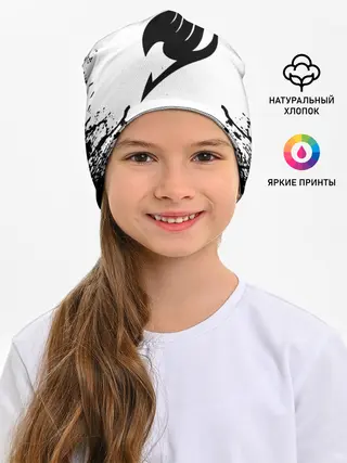 Детская шапка / Хвост Феи в белом круге