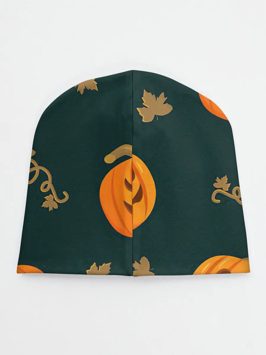 Детская шапка / Осенние тыквы