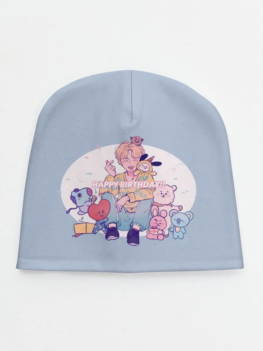 Детская шапка / BTS Happy Birthday