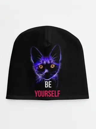 Детская шапка / Кот