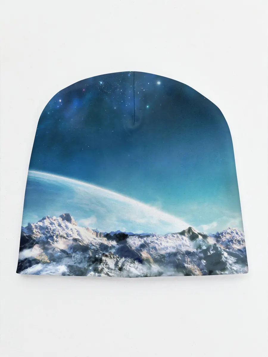 Детская шапка / Космос