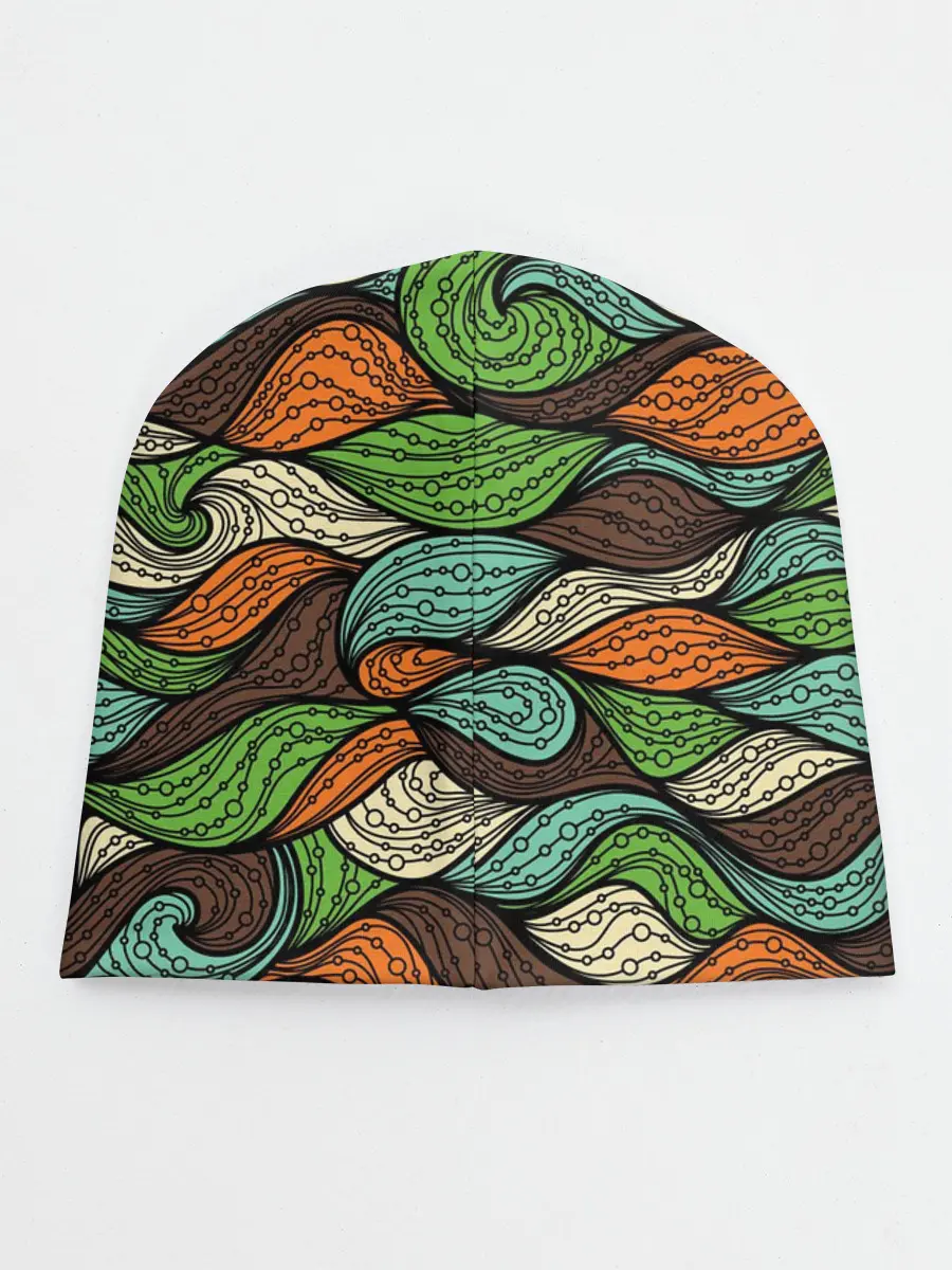 Детская шапка / Абстрактные волны