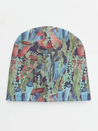 Детская шапка / Водоросли на морском дне