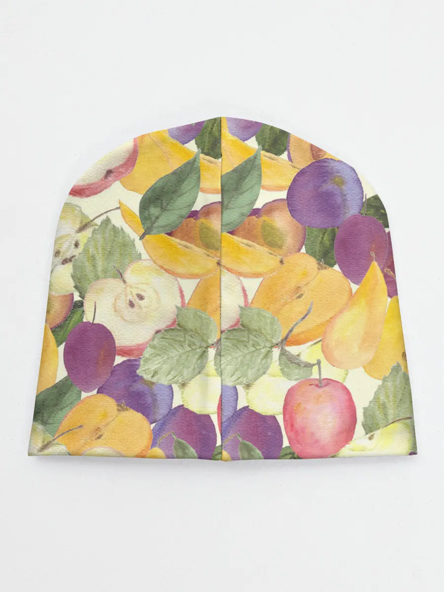 Детская шапка / Фрукты. Фруктовый сад