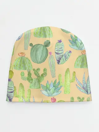 Детская шапка / Кактусы в пустыне