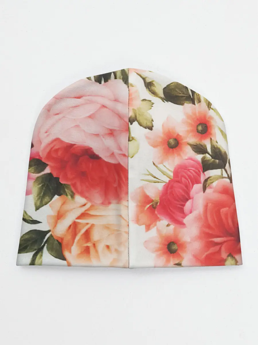 Детская шапка / Нежный букет