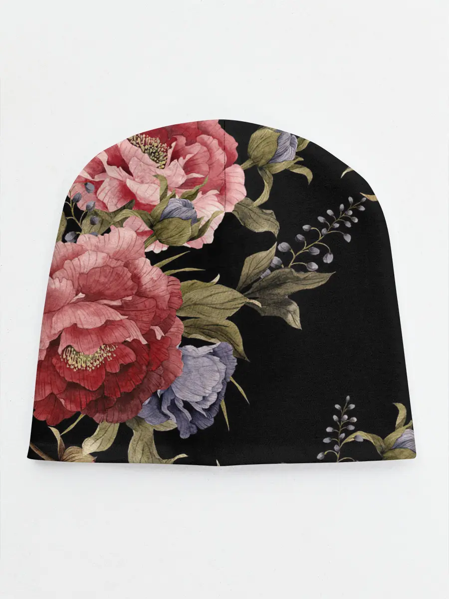 Детская шапка / Цветы