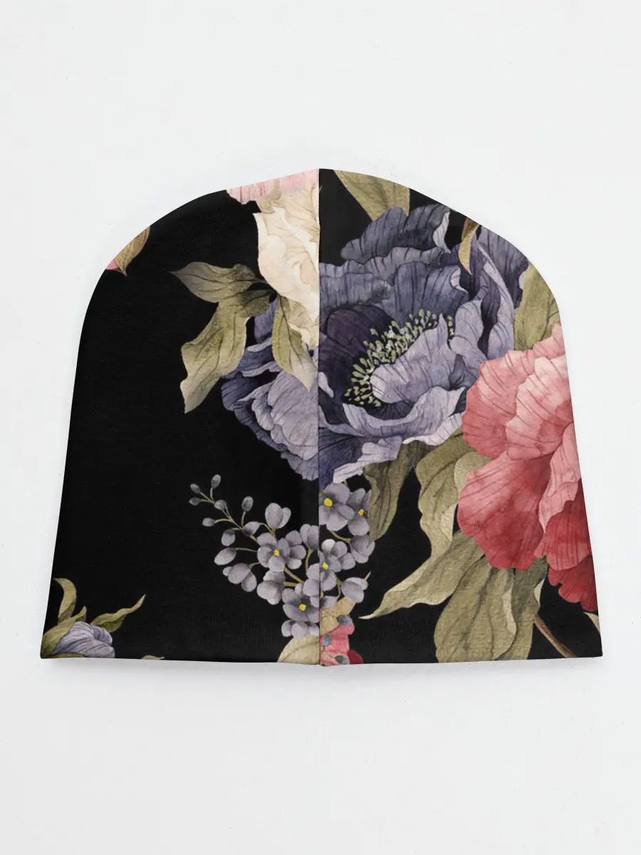 Детская шапка / Цветы