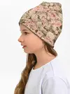 Детская шапка / Розовая поляна